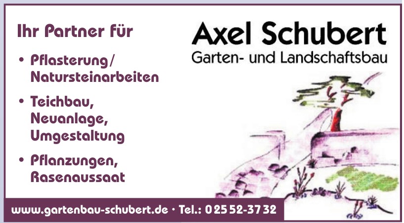 Axel Schubert Garten- und Landschaftsbau