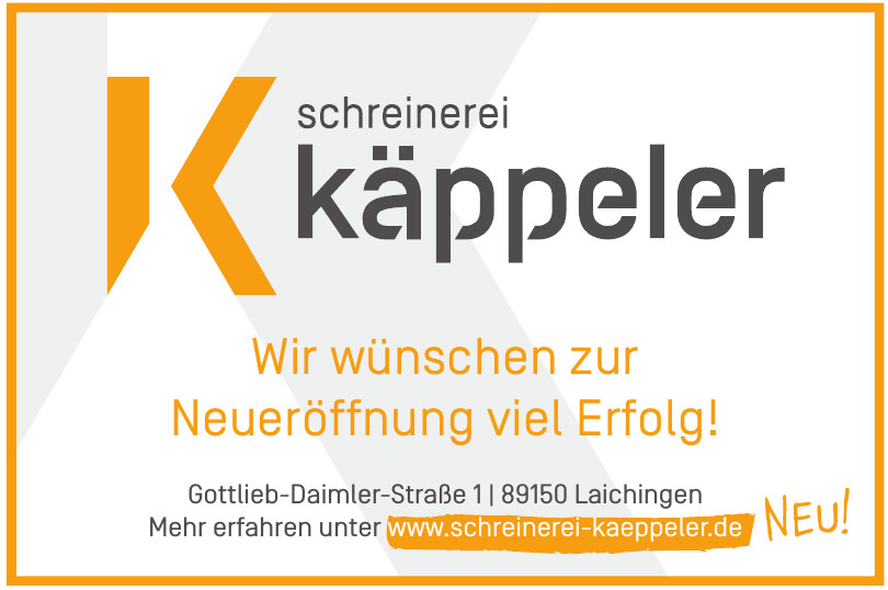 Schreinerei Käppeler