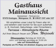 Gasthaus Mainaussicht