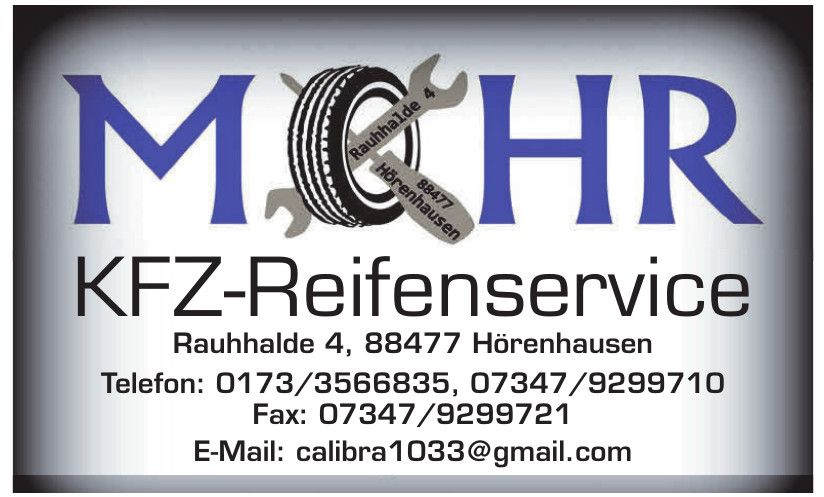 Mohr KFZ-Reifenservice Mohr KFZ-Reifenservice