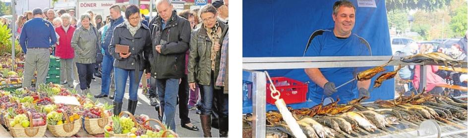 Zahlreiche Besucher werden zum Königsmarkt wieder erwartet. Sie dürfen sich auf ein buntes Warenangebot der vielen verschiedenen Aussteller freuen sowie auf allerlei Leckereien wie Steckerlfisch, Flammkuchen oder Bosna. Fotos: Valterio D’Arcangelo Zahlreiche Besucher werden zum Königsmarkt wieder erwartet. Sie dürfen sich auf ein buntes Warenangebot der vielen verschiedenen Aussteller freuen sowie auf allerlei Leckereien wie Steckerlfisch, Flammkuchen oder Bosna. Fotos: Valterio D’Arcangelo