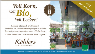 Köhlers Vollkornbäckerei & BioCafé am Hubland