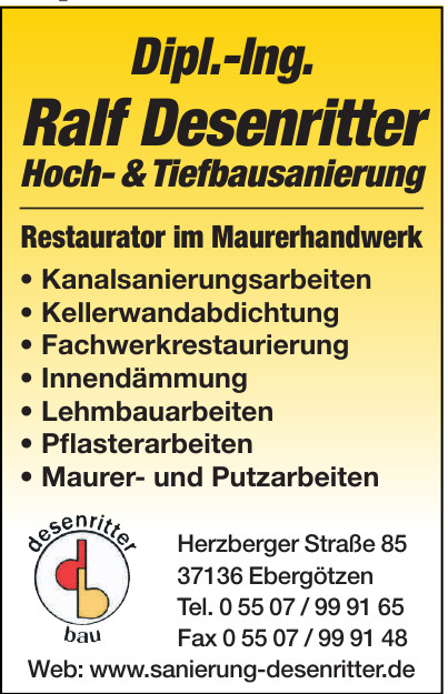 Hoch- & Tiefbausanierung Hoch- & Tiefbausanierung