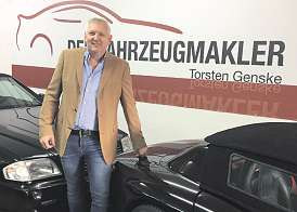 Torsten Genske sorgt für eine stressfreie Abwicklung bei Fahrzeugkauf- oder -verkauf Foto: Pöhlsen