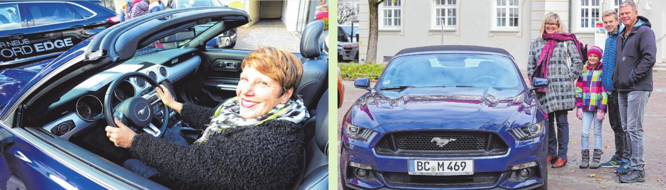 Auch Probesitzen ist natürlich möglich. FOTO KLIEBHAN Die ganze Familie interessiert sich für ein neues Auto. FOTO: FERDINAND LEINECKER