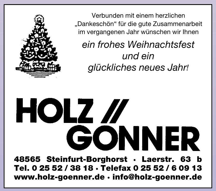 Holz Gonner