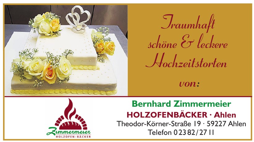 Bernhard Zimmermeier, Holzofenbäcker
