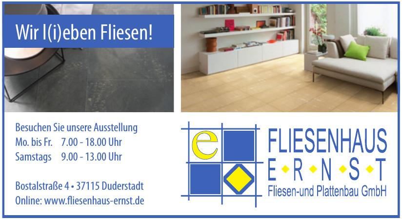 Fliesenhaus Ernst Fliesen- und Plattenbau GmbH