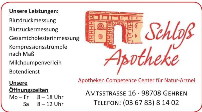 Schloß Apotheke