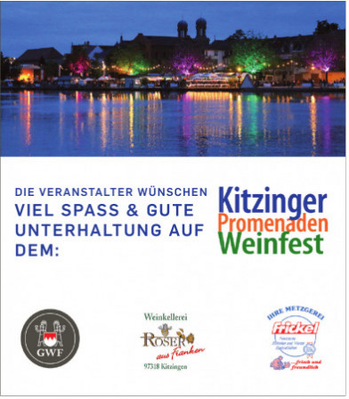 61. Promenadenweinfest in Kitzingen