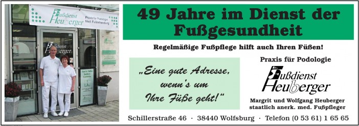 Praxis für Podologie Fußdienst Heuberger Praxis für Podologie Fußdienst Heuberger