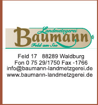 Landmetzgerei Baumann