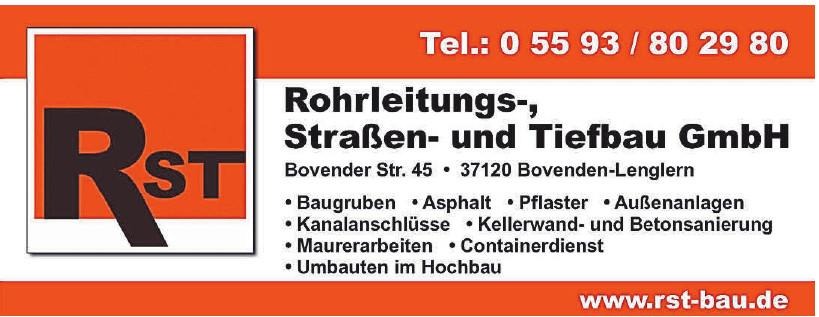 Rohrleitungs-, Straßen- und Tiefbau GmbH Rohrleitungs-, Straßen- und Tiefbau GmbH