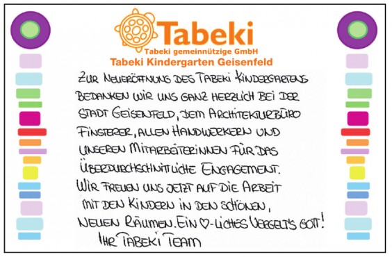 Tabeki gemeinnützige GmbH Tabeki gemeinnützige GmbH