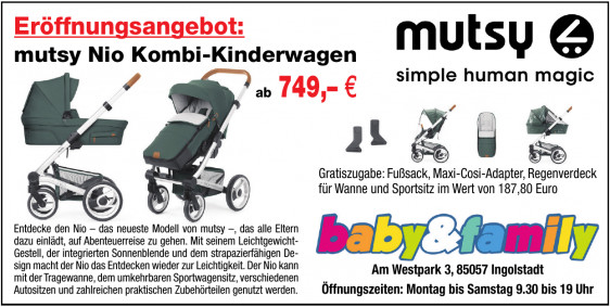 Baby Family Neues Geschäft Am Westpark 3 In Ingolstadt