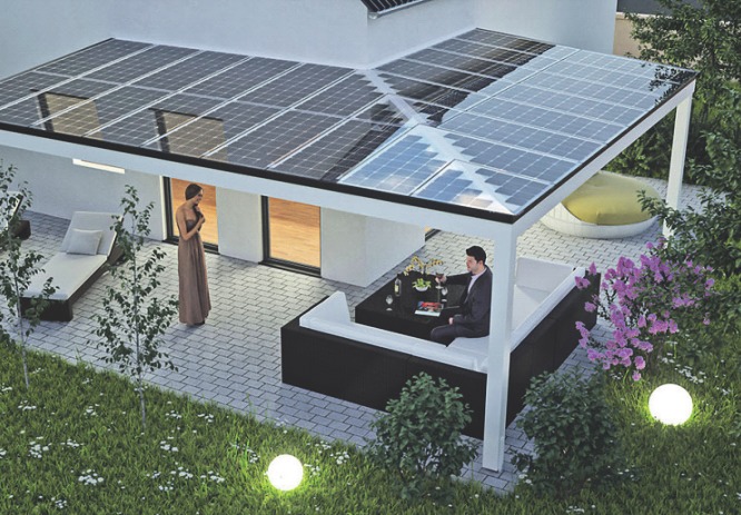 Der erzeugte Stromwirdimeigenen kostenfreigenutzt, überschüssiger wirdgespeichert. Foto:djd/solarcarporte.de Der erzeugte Stromwirdimeigenen kostenfreigenutzt, überschüssiger wirdgespeichert. Foto:djd/solarcarporte.de