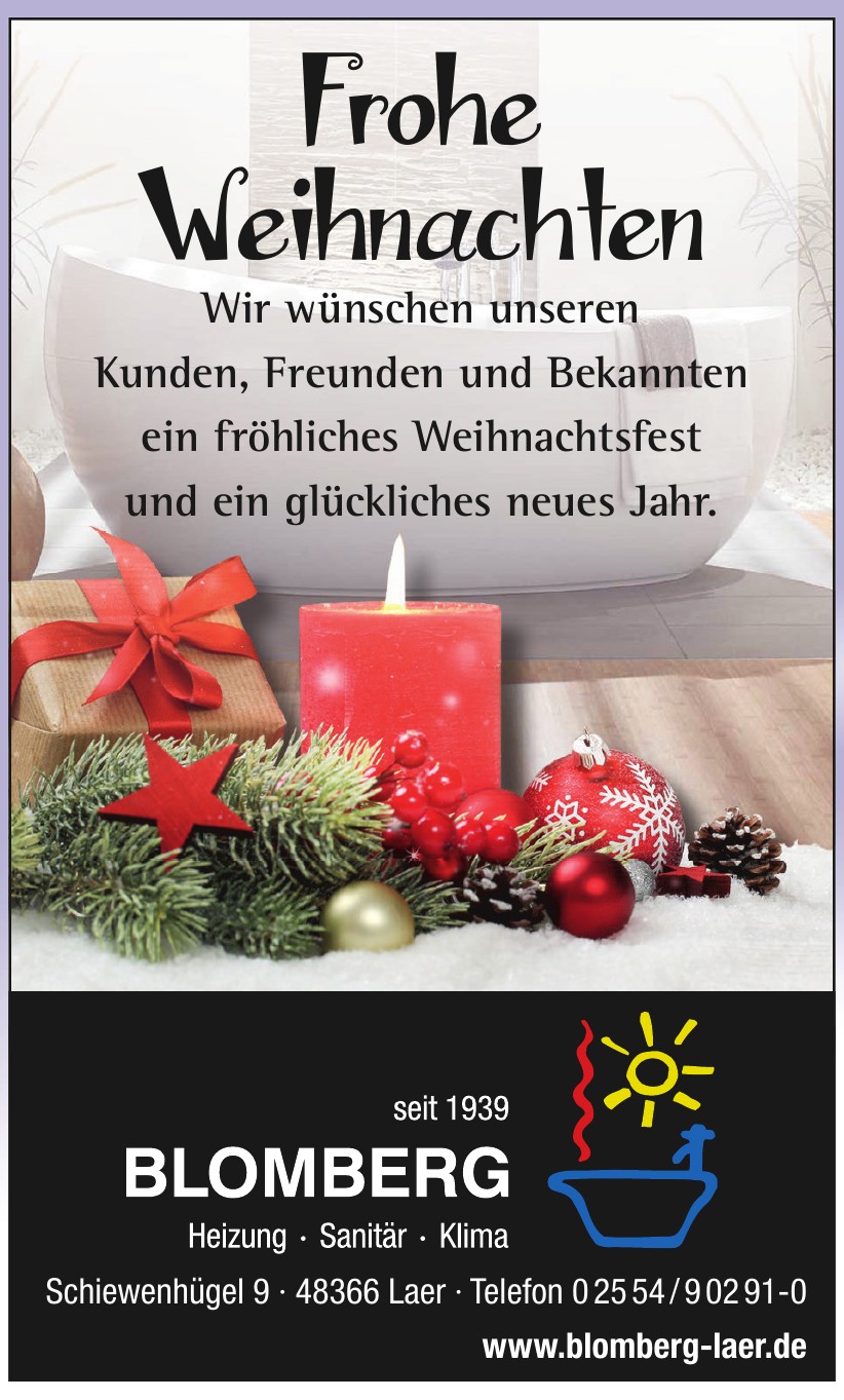 Blomberg Heiz- und Sanitärtechnik GmbH