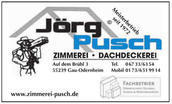 Jörg Pusch Zimmerein, Dachdekerei