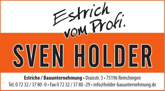 Sven Holder Estriche / Bauunternehmung