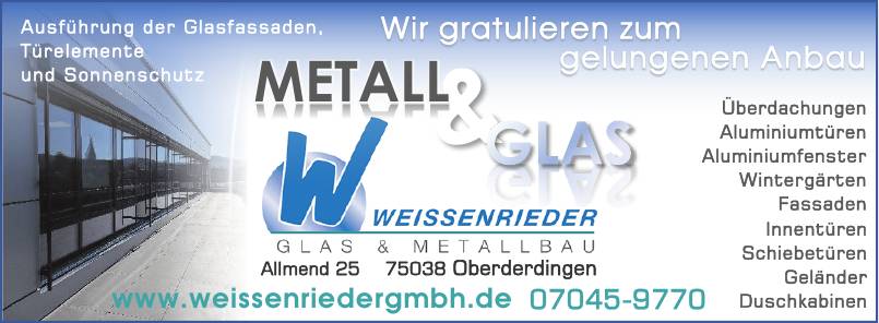 Weissenrieder Glas & Metall