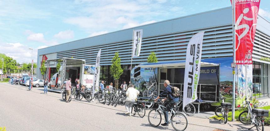 Große Nachfrage beim Fahrrad Center Trautwein in Tübingen