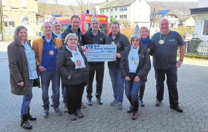 Karnevalsverein ULK Mainz: Spende für Bad Bodendorf