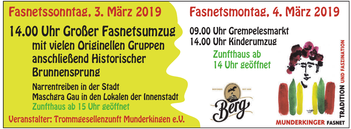 Trommgesellenzunft Munderkingen e.V. Trommgesellenzunft Munderkingen e.V.