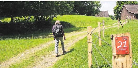 Wandern auf gut ausgeschilderten Wegen. Foto: Maren Pussak Wandern auf gut ausgeschilderten Wegen. Foto: Maren Pussak