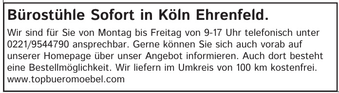Top Büromöbel GmbH Köln Top Büromöbel GmbH Köln