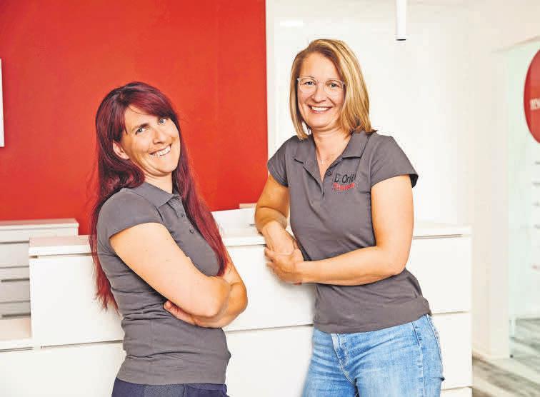 Maren Schmidts (links) und Dina Orlich leiten den therapiepunkt Lehrte. Maren Schmidts (links) und Dina Orlich leiten den therapiepunkt Lehrte.