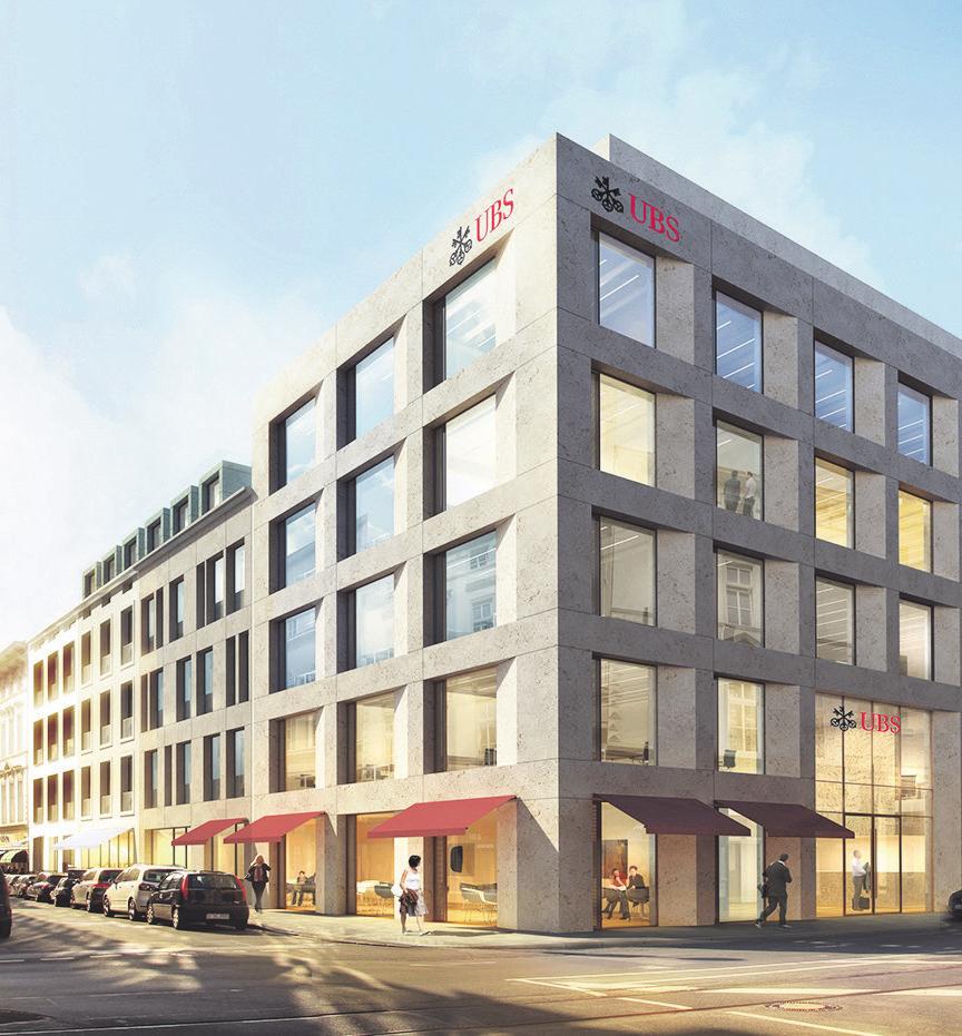 Die neue Niederlassung der UBS in Düsseldorf liegt im Herzen der Stadt Bild: UBS Die neue Niederlassung der UBS in Düsseldorf liegt im Herzen der Stadt Bild: UBS