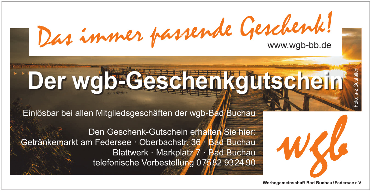 Werbegemeinschaft Bad Buchau-Federsee e.V.