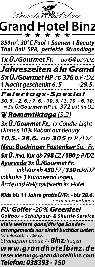 Grand Hotel Binz Grand Hotel Binz