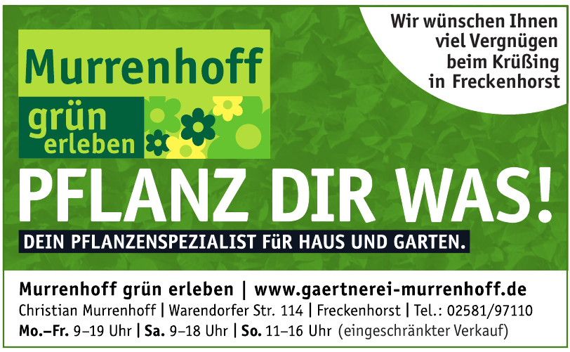 Murrenhoff grün erleben Murrenhoff grün erleben