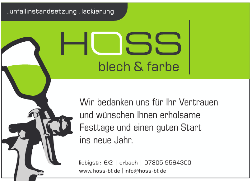 Intensivpflegedienst Lebenswert GmbH Hoss blech & farbe