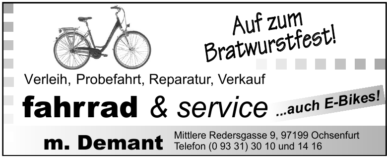 fahrrad & service m. Demant fahrrad & service m. Demant