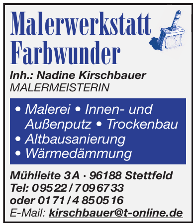 Malerwerkstatt Farbwunder GmbH Malerwerkstatt Farbwunder GmbH