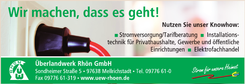 Überlandwerk Rhön GmbH Überlandwerk Rhön GmbH