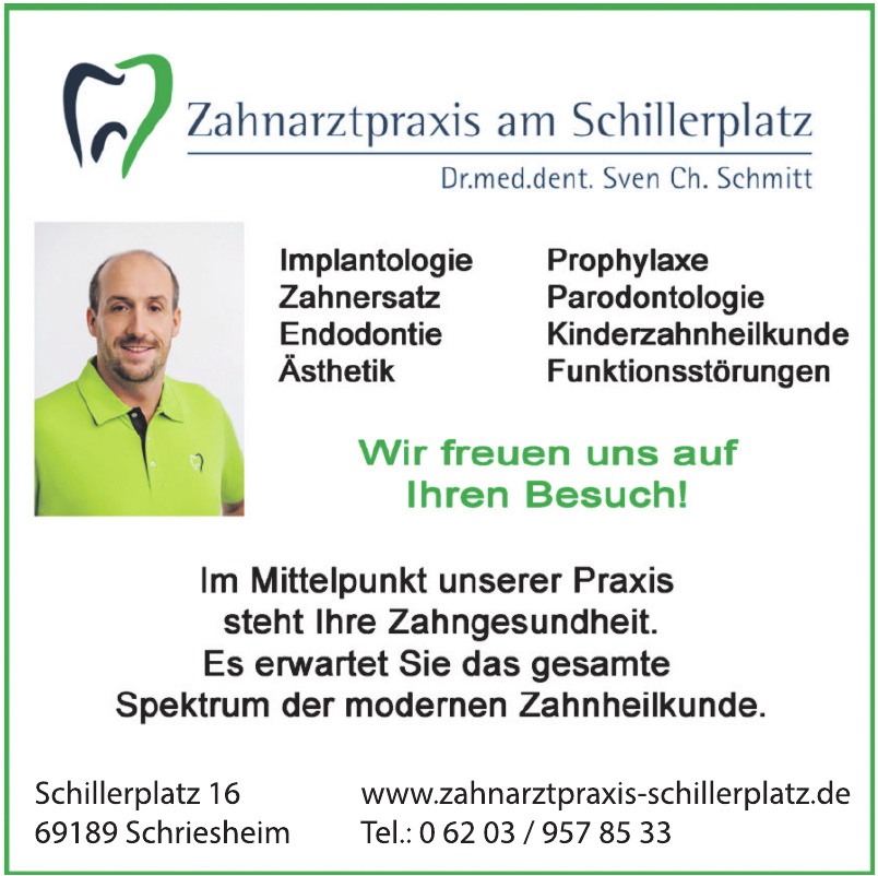 Zahnartzpraxis am Schillerplatz Zahnartzpraxis am Schillerplatz