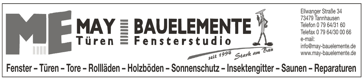 May Bauelemente May Bauelemente