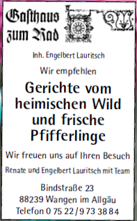 Gasthaus zum Rad Gasthaus zum Rad