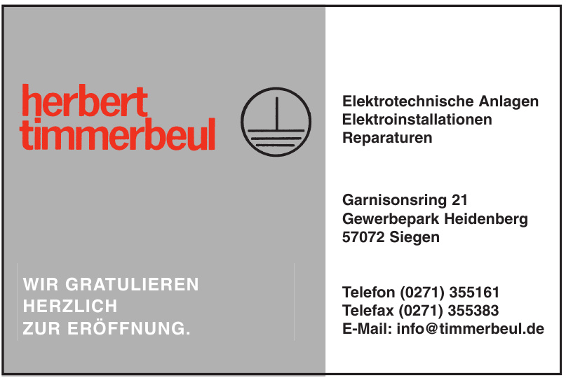 Herbert Timmerbeul Herbert Timmerbeul