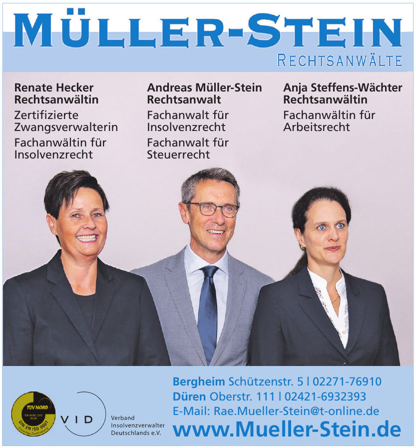 Müller-Stein Rechtsanwälte Müller-Stein Rechtsanwälte