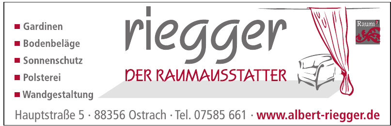 Riegger Der Raumausstatter Riegger Der Raumausstatter