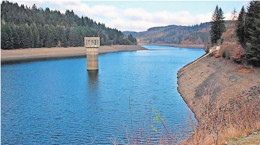 Die Ködeltalsperre bei Nordhalben ist eine der wichtigsten Grundlagen für die Trinkwasserversorgung der Bevölkerung in der Region. Foto: FWO Die Ködeltalsperre bei Nordhalben ist eine der wichtigsten Grundlagen für die Trinkwasserversorgung der Bevölkerung in der Region. Foto: FWO