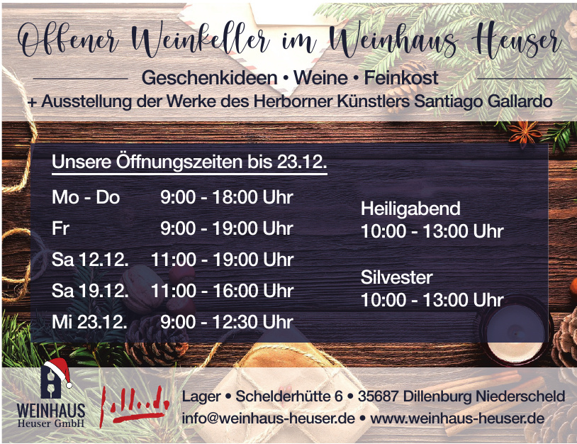 Weinhaus Heuser GmbH Weinhaus Heuser GmbH
