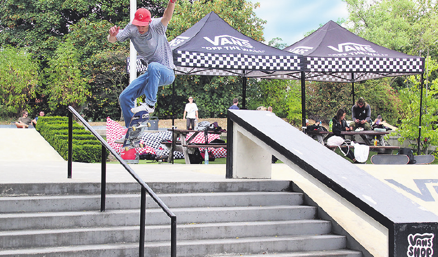Der Skatepark verfügt über einen Railbereich Foto: srs Der Skatepark verfügt über einen Railbereich Foto: srs