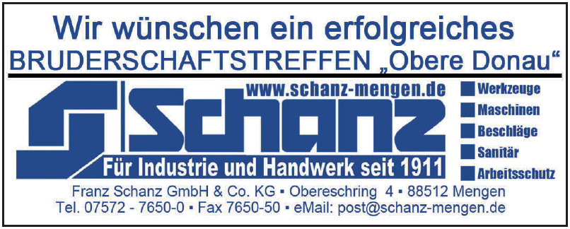 Franz Schanz GmbH & Co. KG Franz Schanz GmbH & Co. KG
