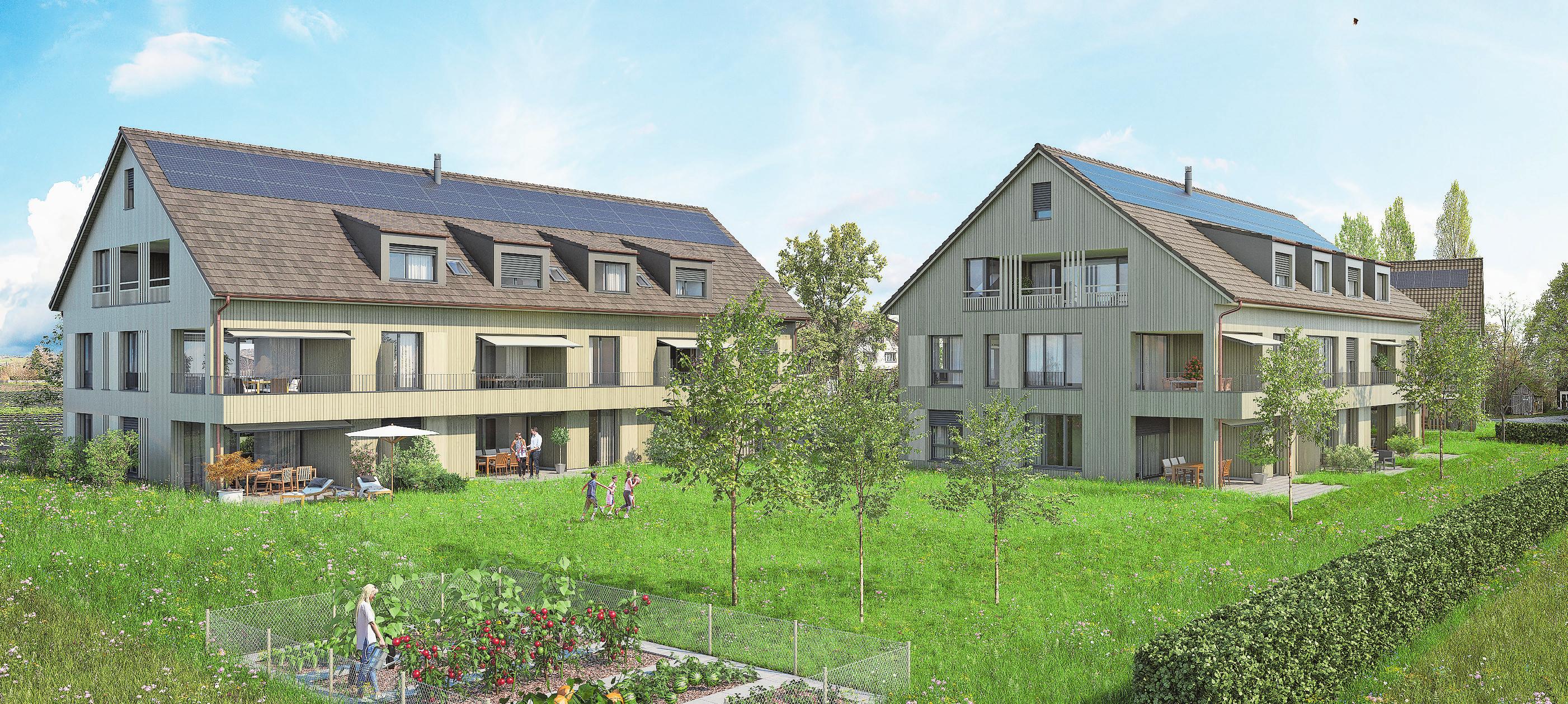 Die ökologische Gartenanlage ist nach dem Vorbild der Natur mit einheimischer Bepflanzung gestaltet. Bilder: PD