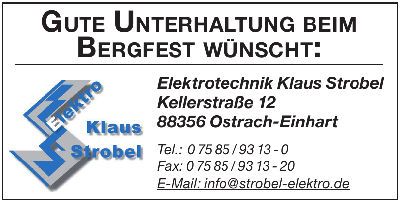 Elektrotechnik Klaus Strobel Elektrotechnik Klaus Strobel